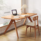 Modern Solid Wood Dining Table Double Pedestal Dining Table for Home Use
