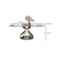 Modern Style Sintered Stone Table Dining Rectangle Table with Metal Legs for Home Use