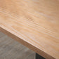 Rectangle Double Base Dining Table Industrial Wood Table for Kitchen Clearhalo 'Dining Tables & Seating' 'Dining Tables' 'dining_table' 'furn' 'furn_dining_table' 'Furniture' 'Kitchen & Dining Furniture' 6304263