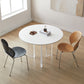 Table en pierre moderne, Table de salle à manger ronde à 3 pieds pour cuisine