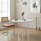Table en pierre moderne, Table de salle à manger ronde à 3 pieds pour cuisine