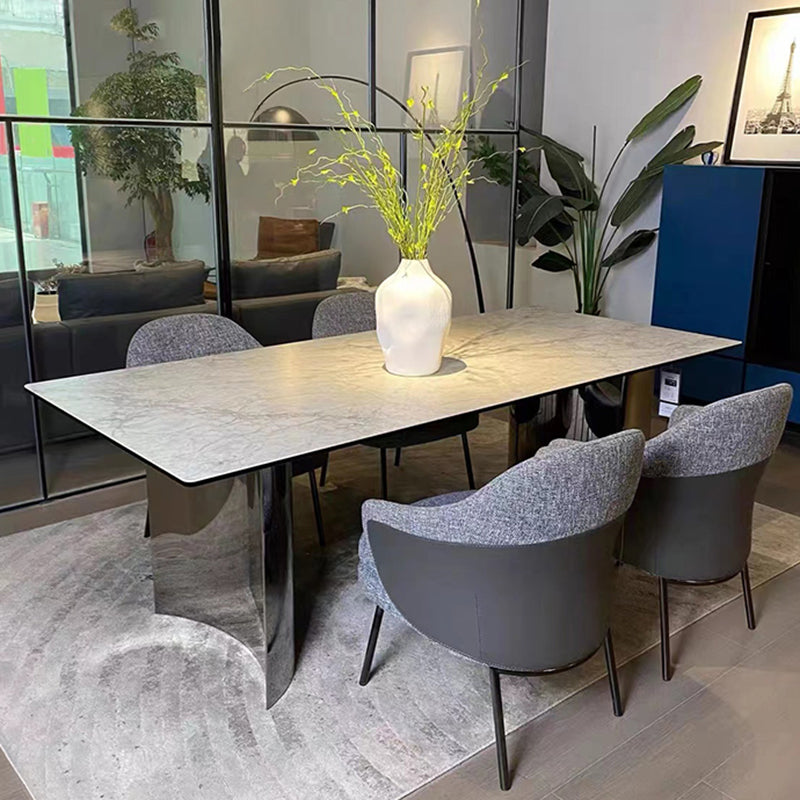 Modern  Dining Sintered Stone Table Dining Rectangle Table for Home