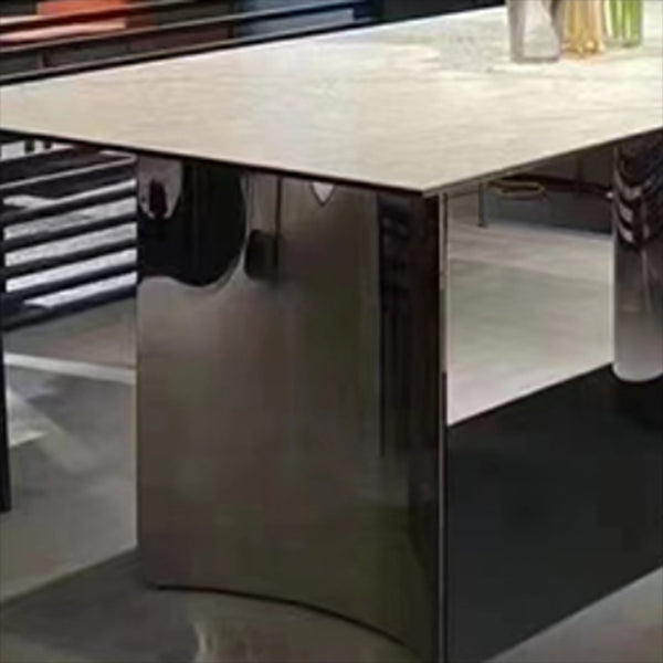 Modern  Dining Sintered Stone Table Dining Rectangle Table for Home