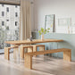 Rectangle Double Base Dining Table Modern Pine Wood Table for Living Room Clearhalo 'Dining Tables & Seating' 'Dining Tables' 'dining_table' 'furn' 'furn_dining_table' 'Furniture' 'Kitchen & Dining Furniture' 6304475