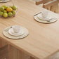 Rectangle Double Base Dining Table Modern Pine Wood Table for Kitchen Clearhalo 'Dining Tables & Seating' 'Dining Tables' 'dining_table' 'furn' 'furn_dining_table' 'Furniture' 'Kitchen & Dining Furniture' 6304519