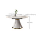 Modern Style Dining Round Table Dining Stone Table for Kitchen Clearhalo 'Dining Tables & Seating' 'Dining Tables' 'dining_table' 'furn' 'furn_dining_table' 'Furniture' 'Kitchen & Dining Furniture' 6304557