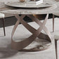 Modern Style Dining Round Table Dining Stone Table for Home Use Clearhalo 'Dining Tables & Seating' 'Dining Tables' 'dining_table' 'furn' 'furn_dining_table' 'Furniture' 'Kitchen & Dining Furniture' 6304690