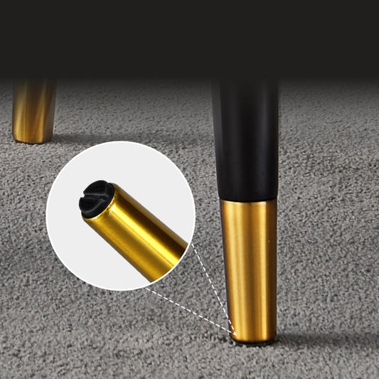 Sedia glam gambe in legno in legno parsons sedia imbottita per sala da pranzo