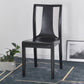 Contemporary Kitchen Dining Side Chair Wood Slat Back Side Chair in Black Clearhalo 'Dining Chairs' 'Dining Tables & Seating' 'dining_chair' 'furn' 'furn_dining_chair' 'Furniture' 'Kitchen & Dining Furniture' 6304833