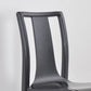 Contemporary Kitchen Dining Side Chair Wood Slat Back Side Chair in Black Clearhalo 'Dining Chairs' 'Dining Tables & Seating' 'dining_chair' 'furn' 'furn_dining_chair' 'Furniture' 'Kitchen & Dining Furniture' 6304837