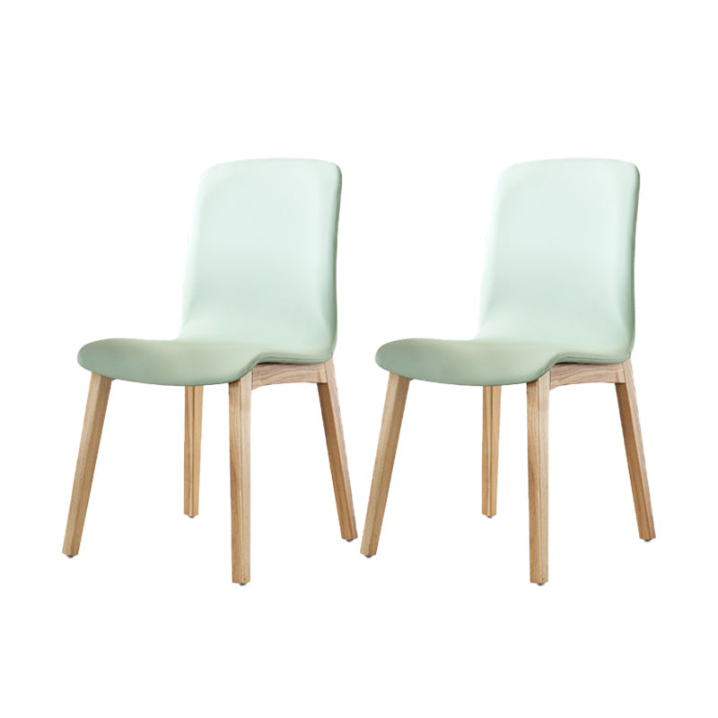 Chaise de salle à manger en cuir PU intérieur