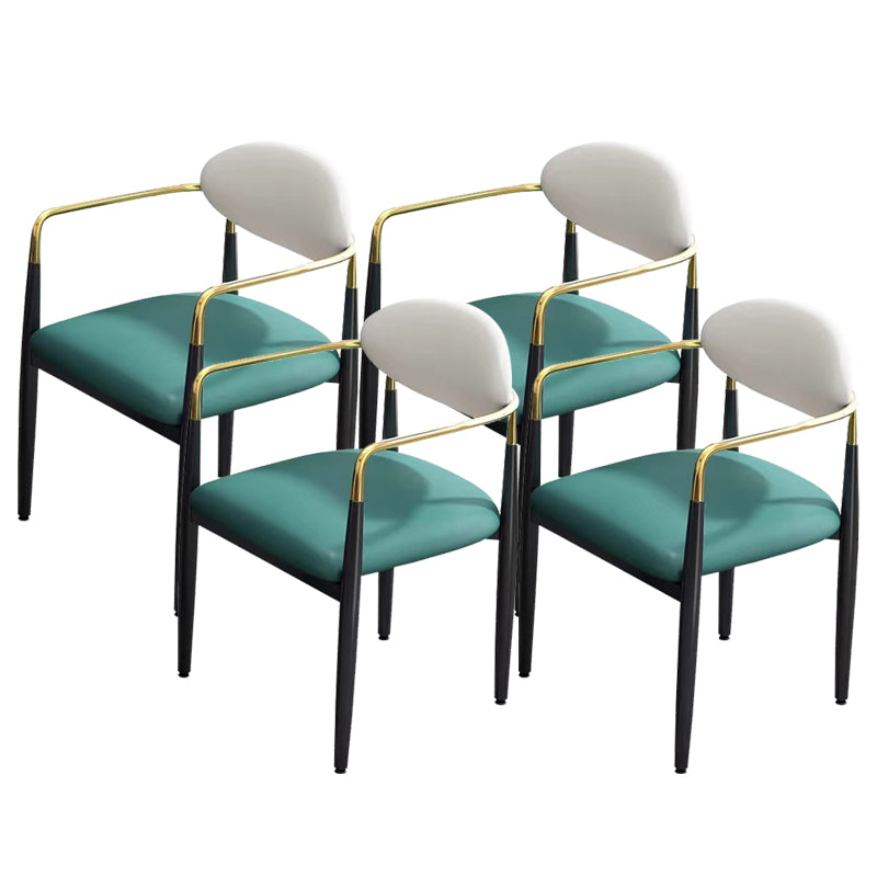 Glam Kitchen Dining Arm stoel gestoffeerde eetkamerstoelen voor thuis