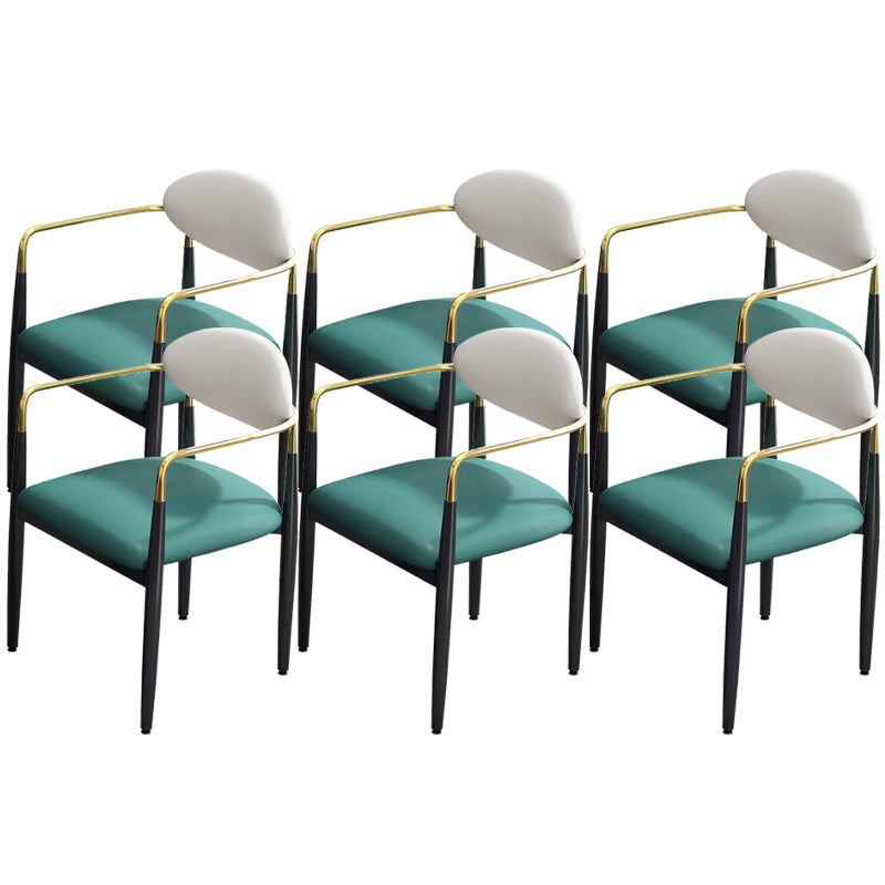 Glam Kitchen Dining Arm stoel gestoffeerde eetkamerstoelen voor thuis