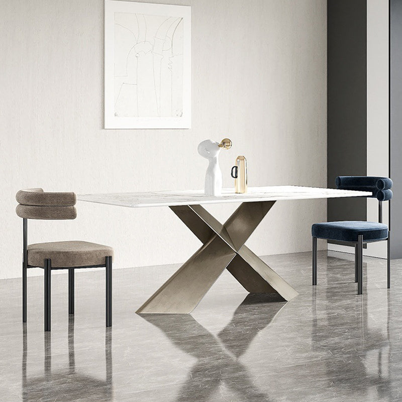 Sedie da pranzo in cucina contemporanea sedie da laterale imbottite con gambe nere