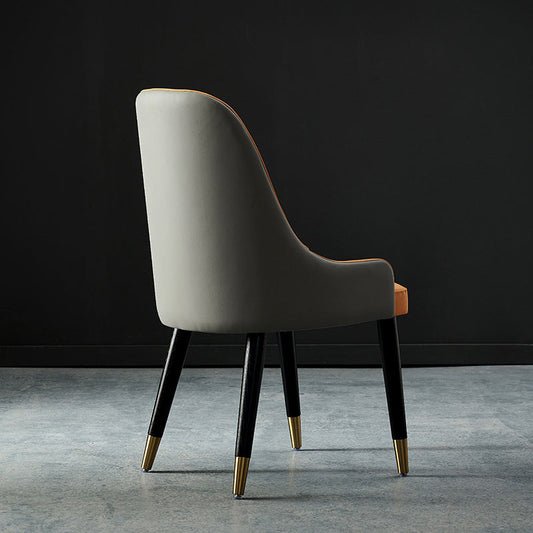 Sedie da pranzo glam da pranzo cucine con gambe in legno