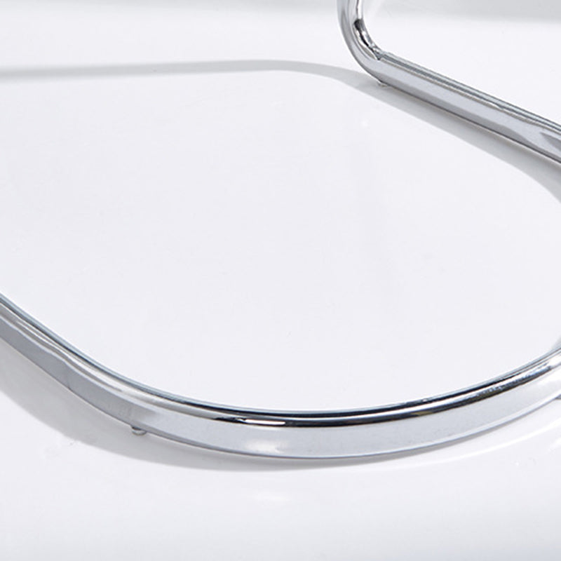 Metal Kitchen Dining Chairs Contemporary Dining Side Chair in Black Clearhalo 'Dining Chairs' 'Dining Tables & Seating' 'dining_chair' 'furn' 'furn_dining_chair' 'Furniture' 'Kitchen & Dining Furniture' 6305178