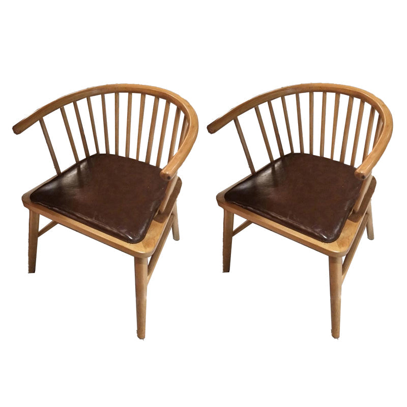 Houten zijkant eetstoel hedendaagse windsor achterkant stoel