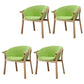 Wood Side Dining Arm Chairs Contemporary Dining Side Arm Chairs