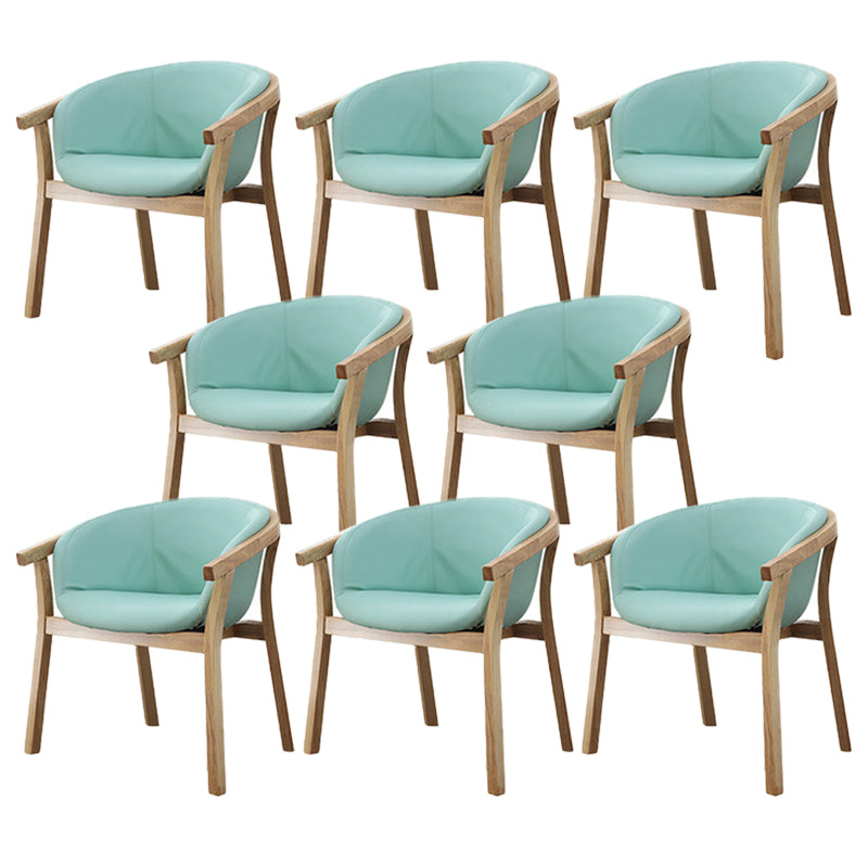 Wood Side Dining Arm Chairs Contemporary Dining Side Arm Chairs