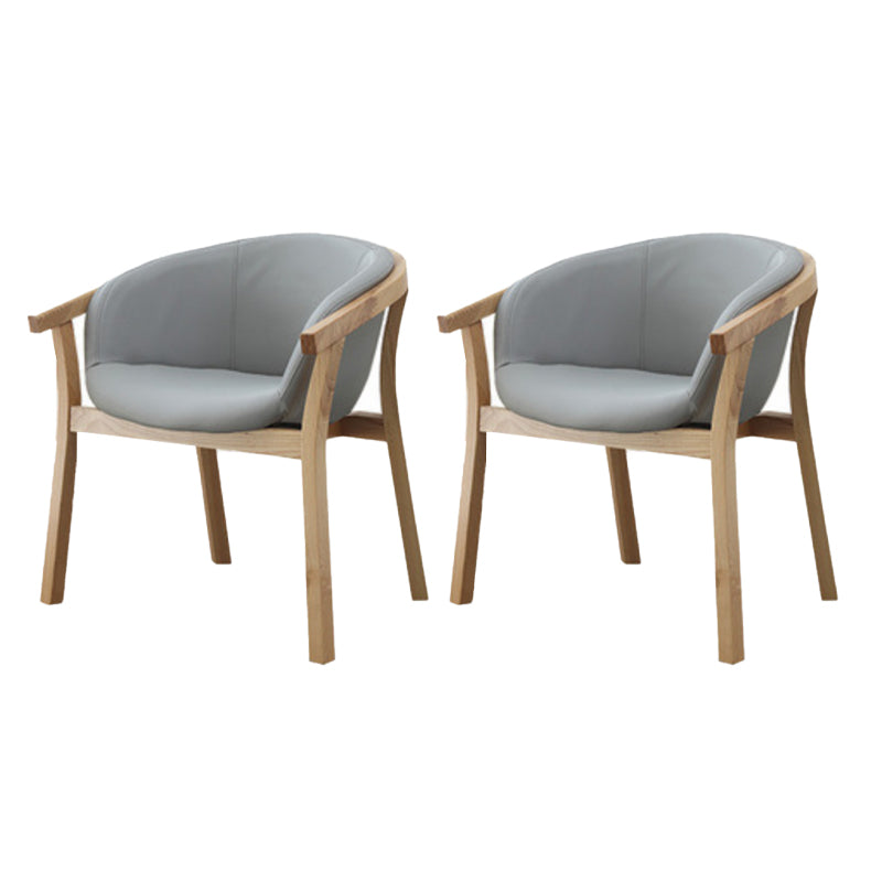 Wood Side Dining Arm Chairs Contemporary Dining Side Arm Chairs