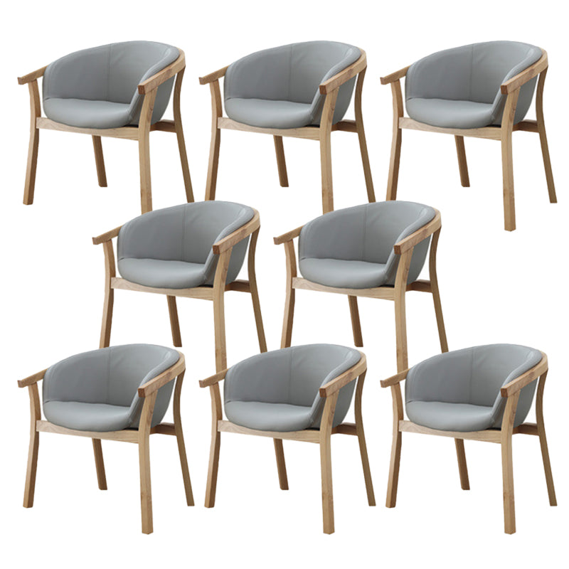 Wood Side Dining Arm Chairs Contemporary Dining Side Arm Chairs