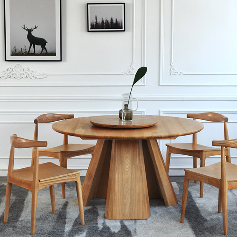 Eigentijdse zijstoel houten open achterkant eetkamerstoel voor binnen