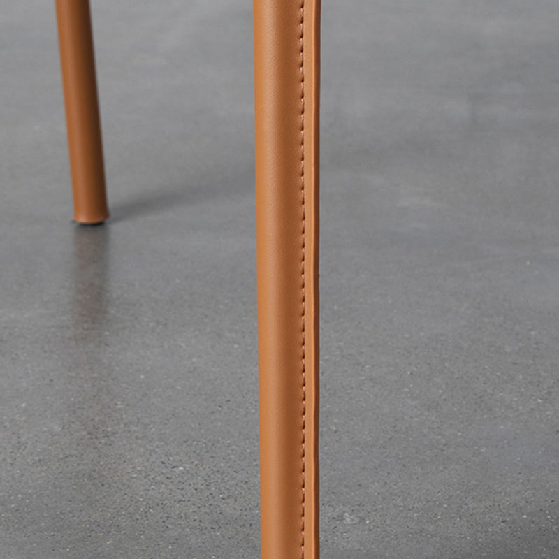 Sedia a braccio contemporanea sedia sala da pranzo solida per cucina