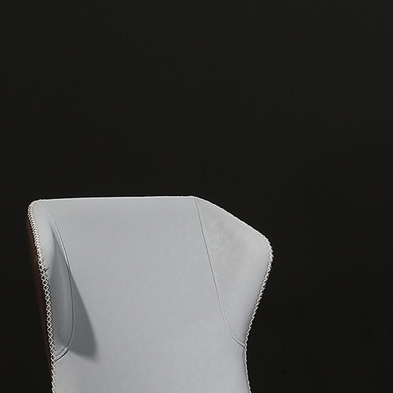 Chaise côté chaise de salle à manger à canon à wing-back pour salle à manger