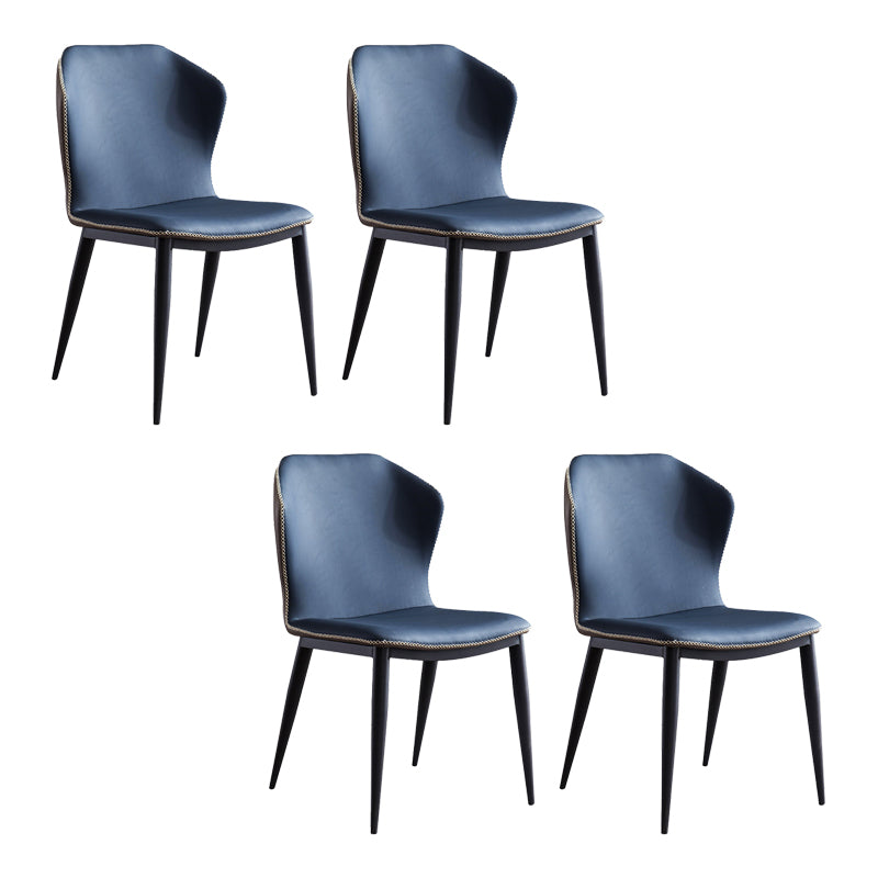 Industrial Side Chair Wingback Dining Room Chair for Kitchen 4 Piece Set Clearhalo 'Dining Chairs' 'Dining Tables & Seating' 'dining_chair' 'furn' 'furn_dining_chair' 'Furniture' 'Kitchen & Dining Furniture' 6305500