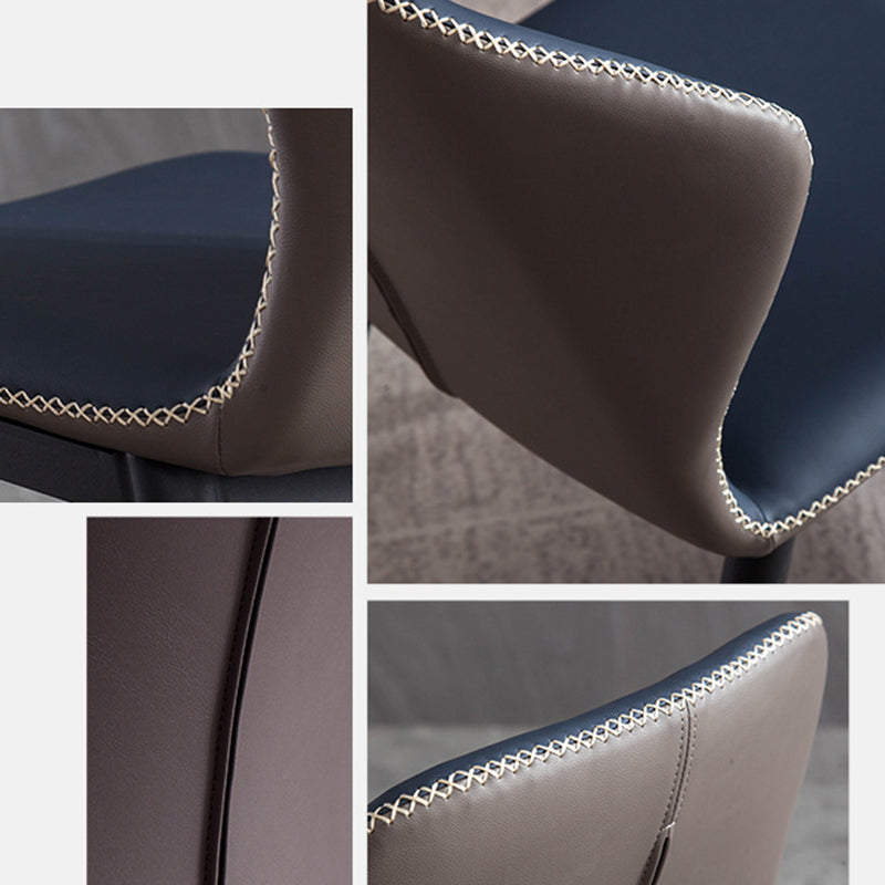 Industrial Side Chair Wingback Dining Room Chair for Kitchen Clearhalo 'Dining Chairs' 'Dining Tables & Seating' 'dining_chair' 'furn' 'furn_dining_chair' 'Furniture' 'Kitchen & Dining Furniture' 6305508