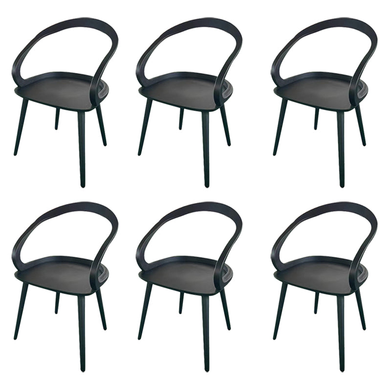 Sedia a braccio tradizionale aperta sedia da pranzo in legno per cucina