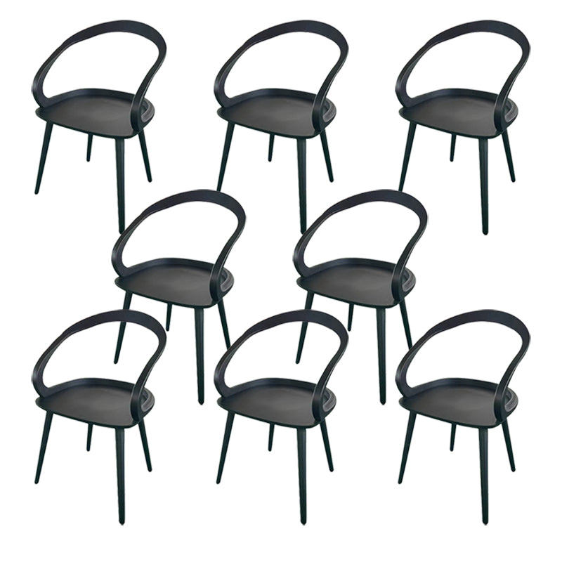 Sedia a braccio tradizionale aperta sedia da pranzo in legno per cucina