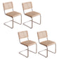 Contemporary Side Chair Open Back Dining Room Chair for Kitchen Wood 4 Piece Set Clearhalo 'Dining Chairs' 'Dining Tables & Seating' 'dining_chair' 'furn' 'furn_dining_chair' 'Furniture' 'Kitchen & Dining Furniture' 6305546