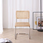 Contemporary Side Chair Open Back Dining Room Chair for Kitchen Clearhalo 'Dining Chairs' 'Dining Tables & Seating' 'dining_chair' 'furn' 'furn_dining_chair' 'Furniture' 'Kitchen & Dining Furniture' 6305548