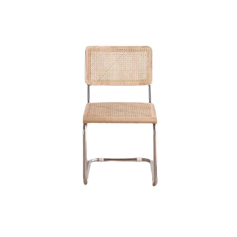 Contemporary Side Chair Open Back Dining Room Chair for Kitchen Clearhalo 'Dining Chairs' 'Dining Tables & Seating' 'dining_chair' 'furn' 'furn_dining_chair' 'Furniture' 'Kitchen & Dining Furniture' 6305549