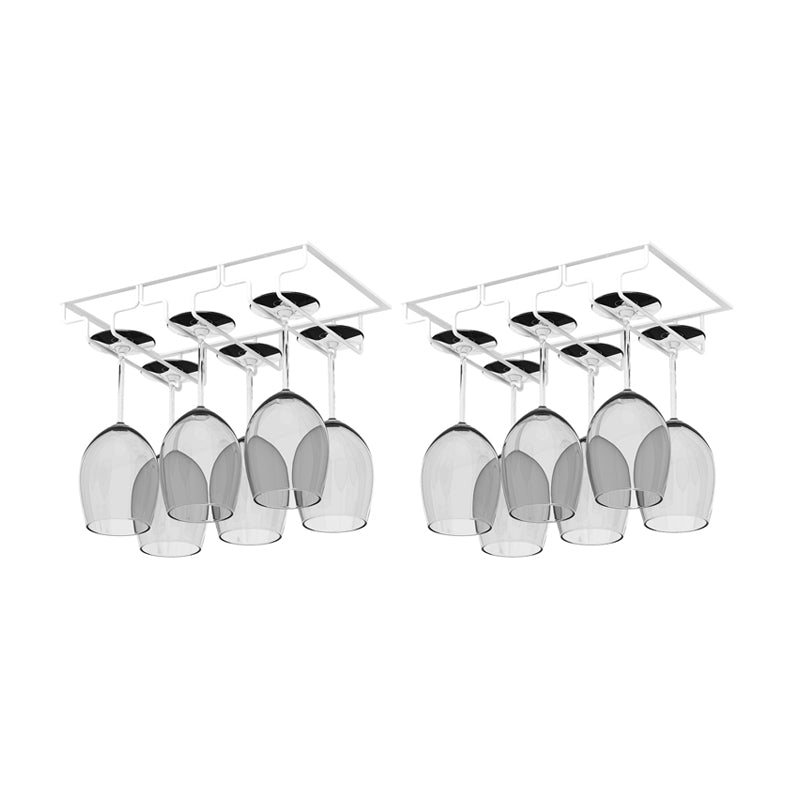 モダンハンギングワイングラスラックメタルガラス＆ステムウェアホルダー