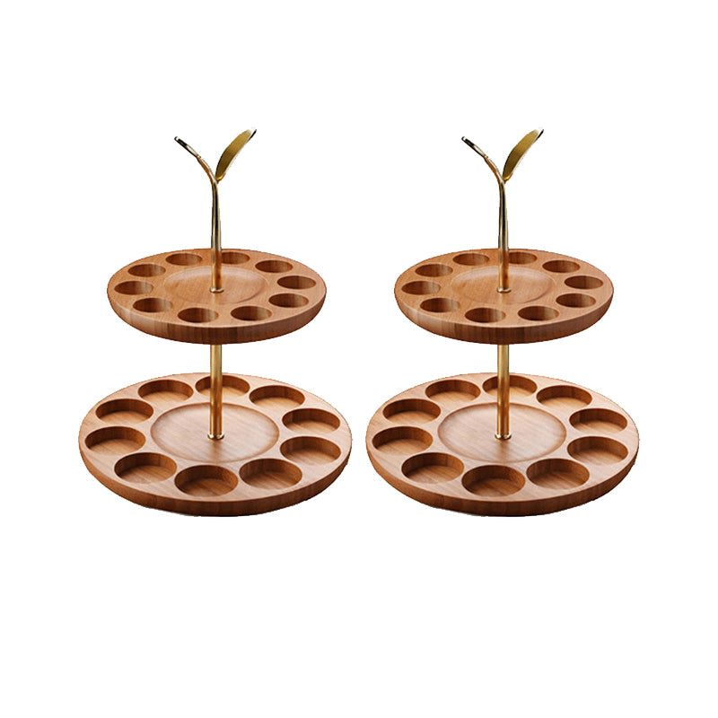 Porte-étapes de verre à vin moderne porte-tablette ou comptoir porte-vin en stand de comptoir.