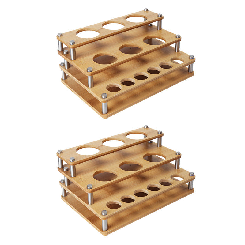 Porte-étapes de verre à vin moderne porte-tablette ou comptoir porte-vin en stand de comptoir.