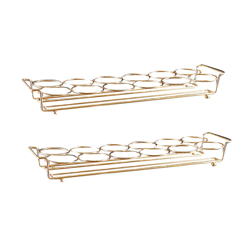 Porte-étapes de verre à vin moderne porte-tablette ou comptoir porte-vin en stand de comptoir.