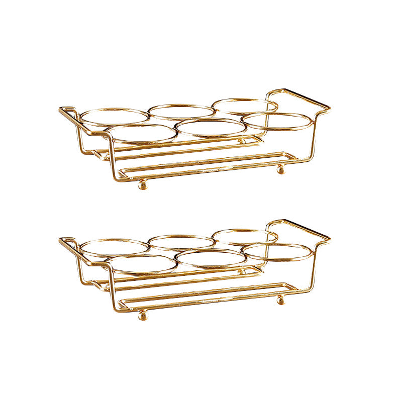 Porte-étapes de verre à vin moderne porte-tablette ou comptoir porte-vin en stand de comptoir.