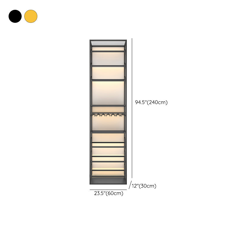 Kit per bottiglia da vino e portaintegne contemporanea con bottiglia con vetro