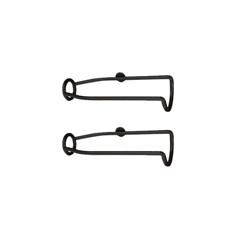 Botella de vino de metal montada en la pared rejilla de vino horizontal moderna botella de estante de vino