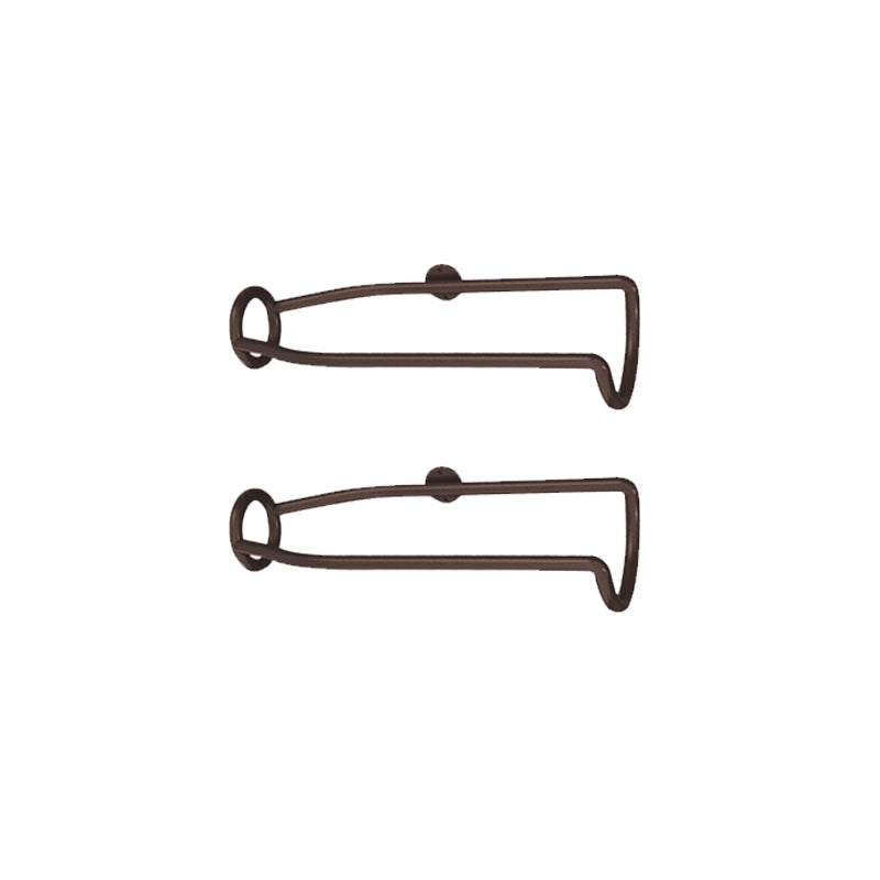 Wandmontierte Metallflaschen Weinregal Moderne horizontale Weinregalflasche