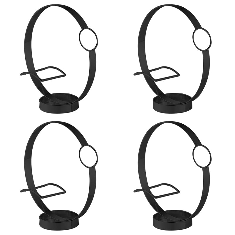 カウンタートップキッチンボトルラックモダンメタルサークルボトルワインラック