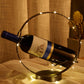 Countertop Kitchen Bottle Rack Modern Metal Circle Bottle Wine Rack