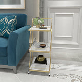 Contemporary Prep Table Rolling Rectangle Metal Prep Table for Kitchen Clearhalo 'furn' 'furn_kitchen_islands_carts' 'Furniture' 'Kitchen & Dining Furniture' 'Kitchen Islands & Carts' 'kitchen_islands_carts' 6309102