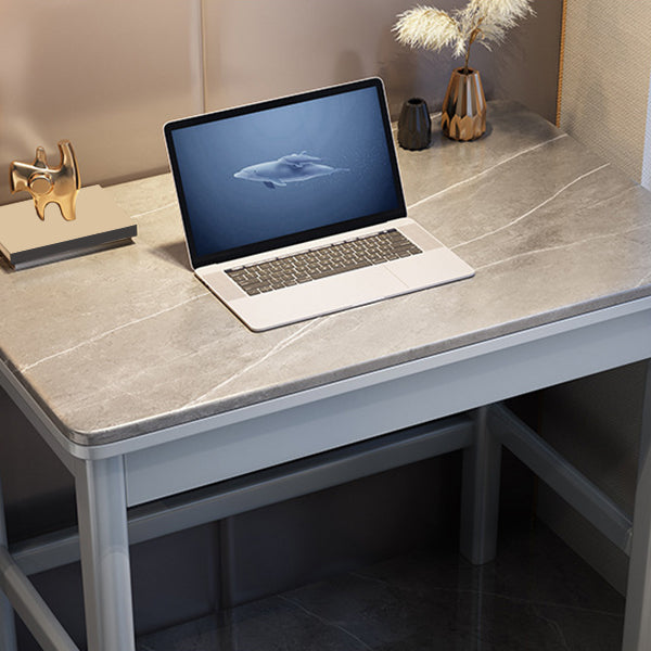 Industrial Rubber Wood Office Desk Rectangular Secretary Desk Clearhalo 'furn' 'furn_office_desk' 'Furniture' 'Office Desks' 'Office Furniture' 'office_desk' 6309654