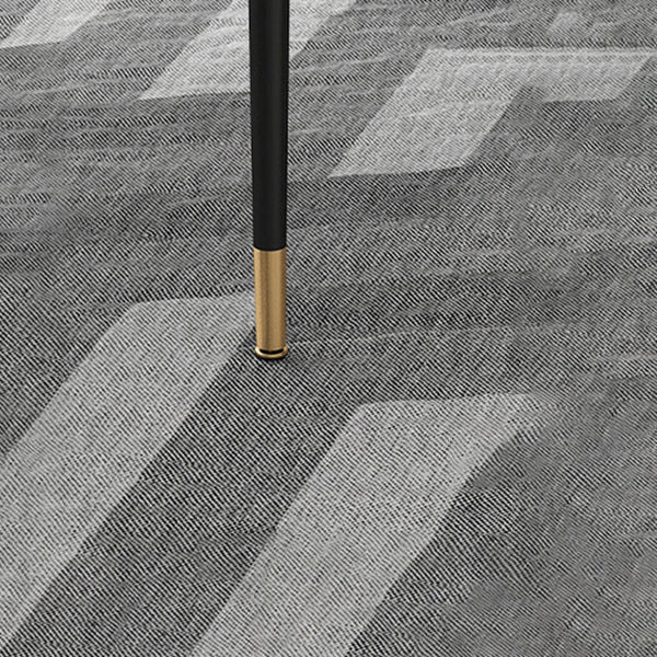 29.52 "H escritorio industrial de oficina industrial escritorio de secretario negro rectangular