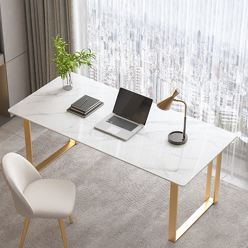 Bureau de bureau exécutif Glam White