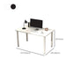 Rectangular Wood Office Desk Bedroom Writing Desk with Metal Legs Clearhalo 'furn' 'furn_office_desk' 'Furniture' 'Office Desks' 'Office Furniture' 'office_desk' 6310104